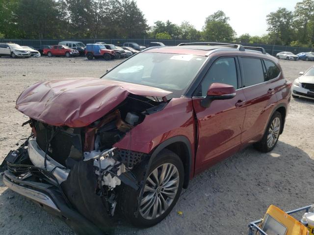 Photo 2 from auction – 2021 TOYOTA HIGHLANDER with VIN 5TDFZRBH0MS078370