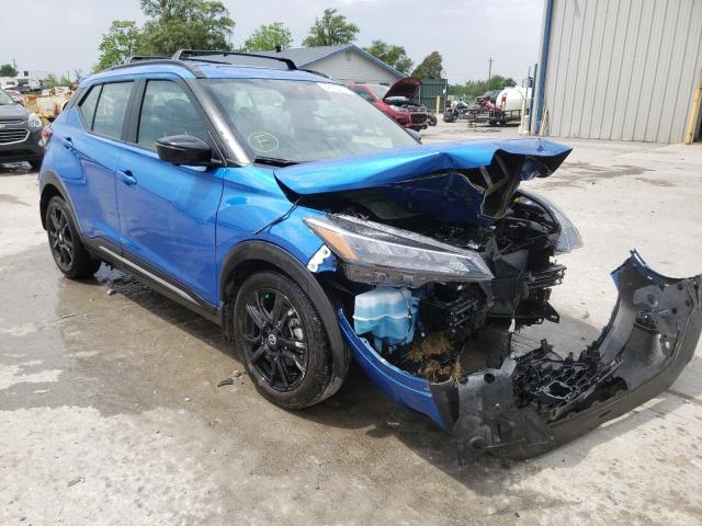 NISSAN KICKS SR 2021 with VIN 3N1CP5DV7ML549671 - Photo from auction