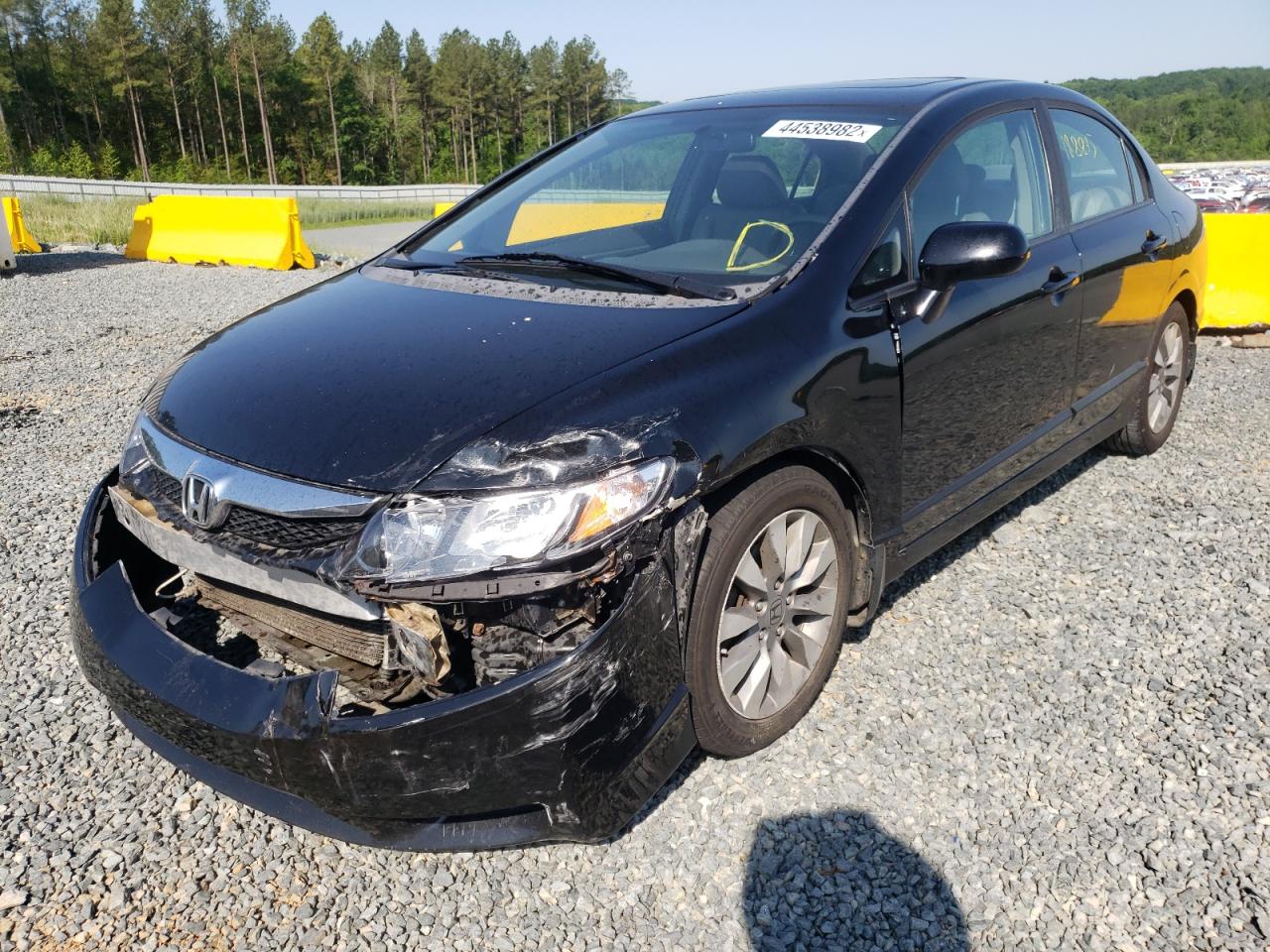 Photo 2 from auction – 2009 HONDA CIVIC EXL with VIN 19XFA16969E017120
