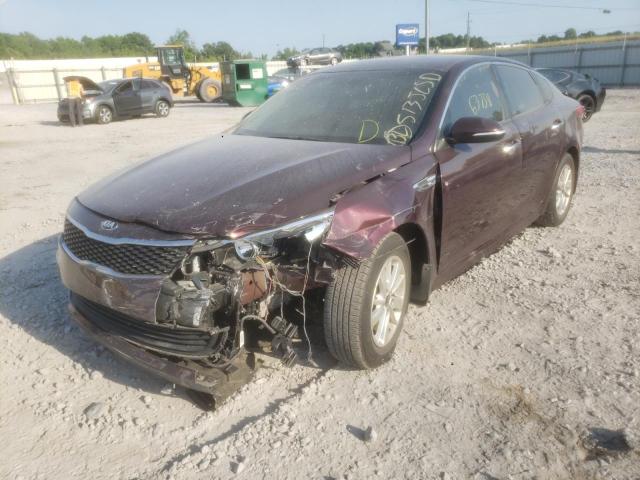Photo 2 from auction – 2016 KIA OPTIMA LX with VIN 5XXGT4L30GG113863