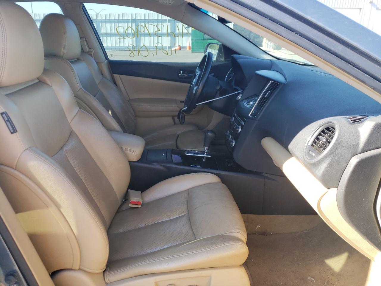 Photo 5 from auction – 2010 NISSAN MAXIMA S with VIN 1N4AA5AP7AC866536