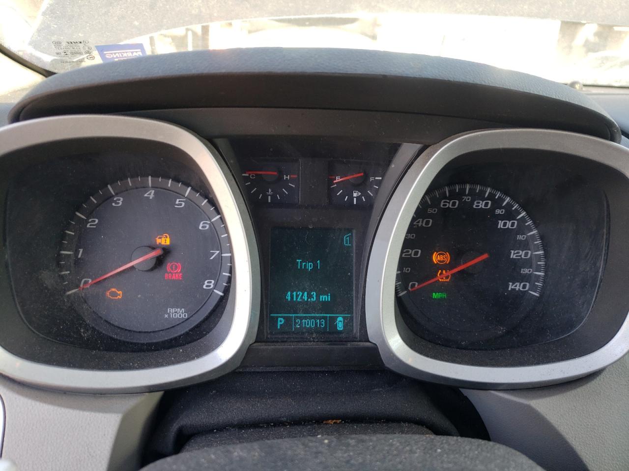 Photo 8 from auction – 2010 CHEVROLET EQUINOX LT with VIN 2CNFLEEY5A6204648