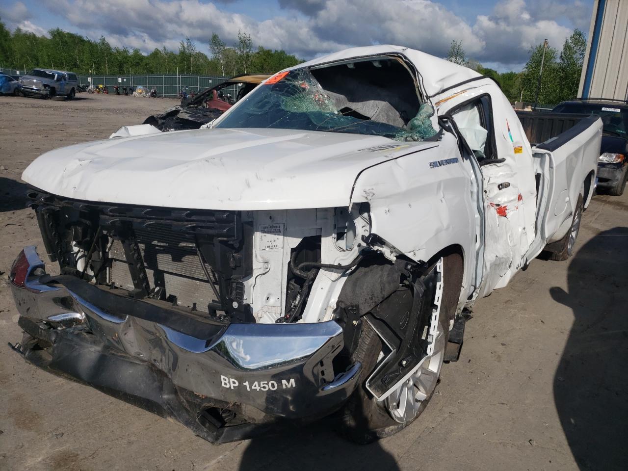 Photo 2 from auction – 2021 CHEVROLET SILVERADO with VIN 3GCNWAEF4MG217446