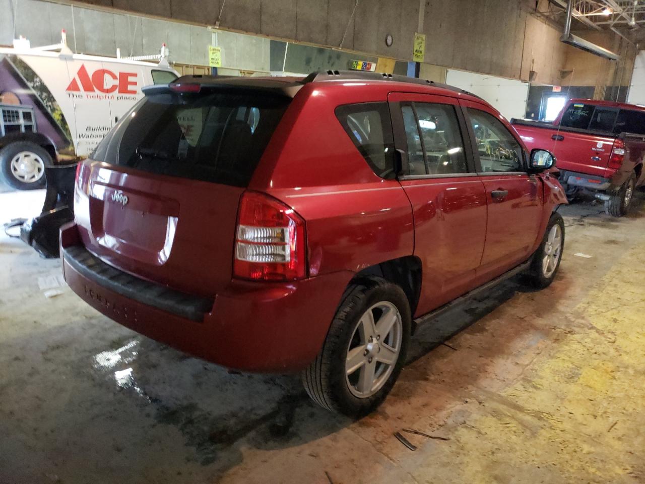 Photo 4 from auction – 2007 JEEP COMPASS with VIN 1J8FT47W27D383695