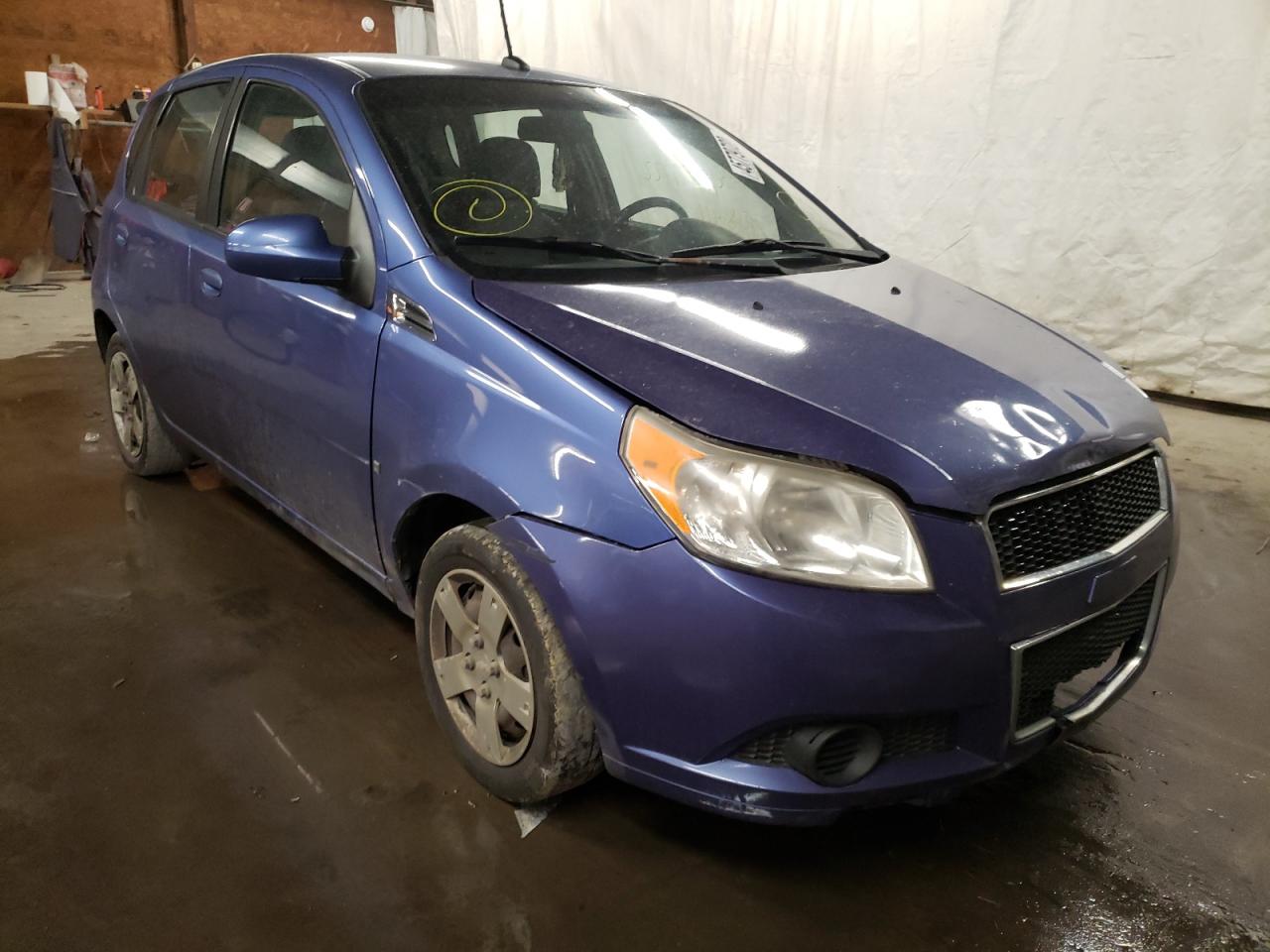 CHEVROLET AVEO LS 2009 with VIN KL1TD66E49B616901 - Photo from auction