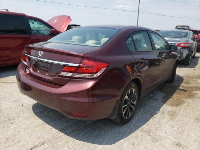 Photo 4 from auction – 2013 HONDA CIVIC EX with VIN 19XFB2F88DE034522