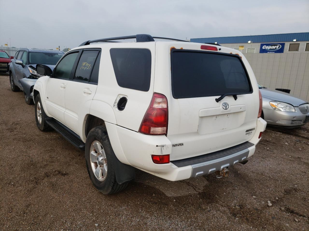 Photo 3 from auction – 2004 TOYOTA 4RUNNER SR with VIN JTEZU14R340031822