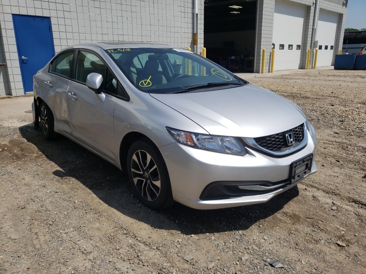 HONDA CIVIC EX 2013 with VIN 19XFB2F88DE044970 - Photo from auction