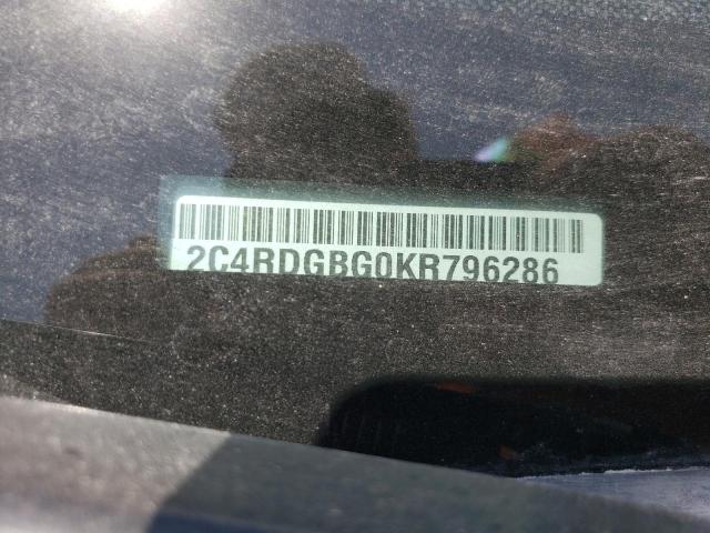 Photo 10 from auction – 2019 DODGE GRAND CARA with VIN 2C4RDGBG0KR796286