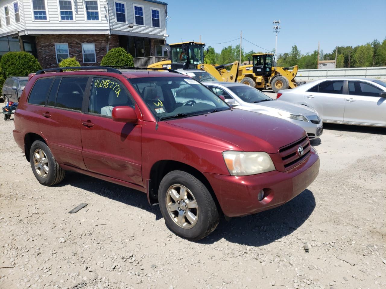 TOYOTA HIGHLANDER 2007 with VIN JTEGP21A970141202 - Photo from auction