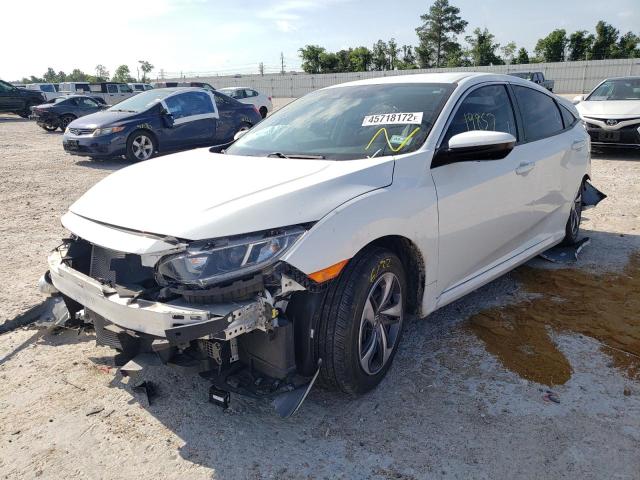Photo 2 from auction – 2020 HONDA CIVIC LX with VIN 19XFC2F66LE024324