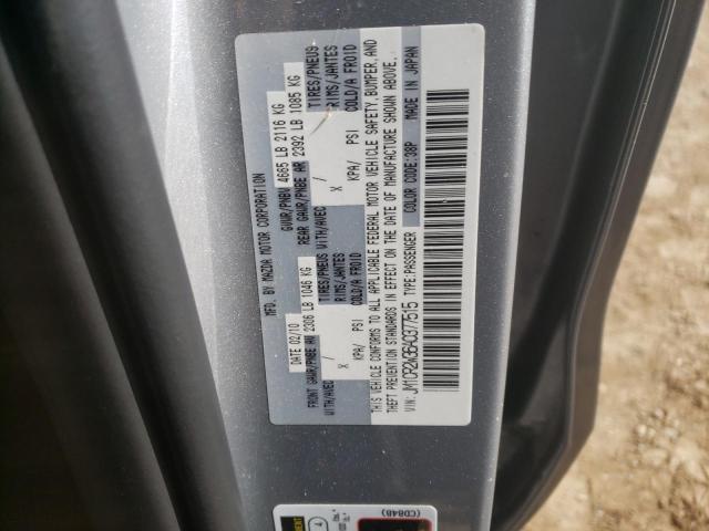Photo 10 from auction – 2010 MAZDA 5 with VIN JM1CR2W36A0377515
