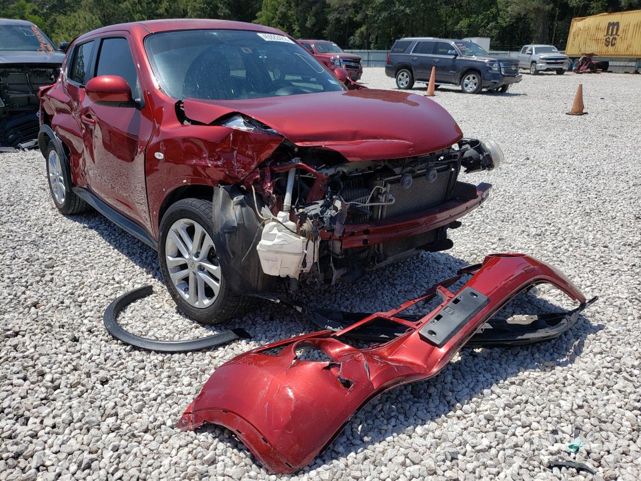 Photo 1 from auction – 2013 NISSAN JUKE S with VIN JN8AF5MR3DT221318