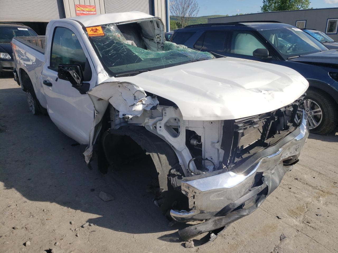 CHEVROLET SILVERADO 2021 with VIN 3GCNWAEF4MG217446 - Photo from auction