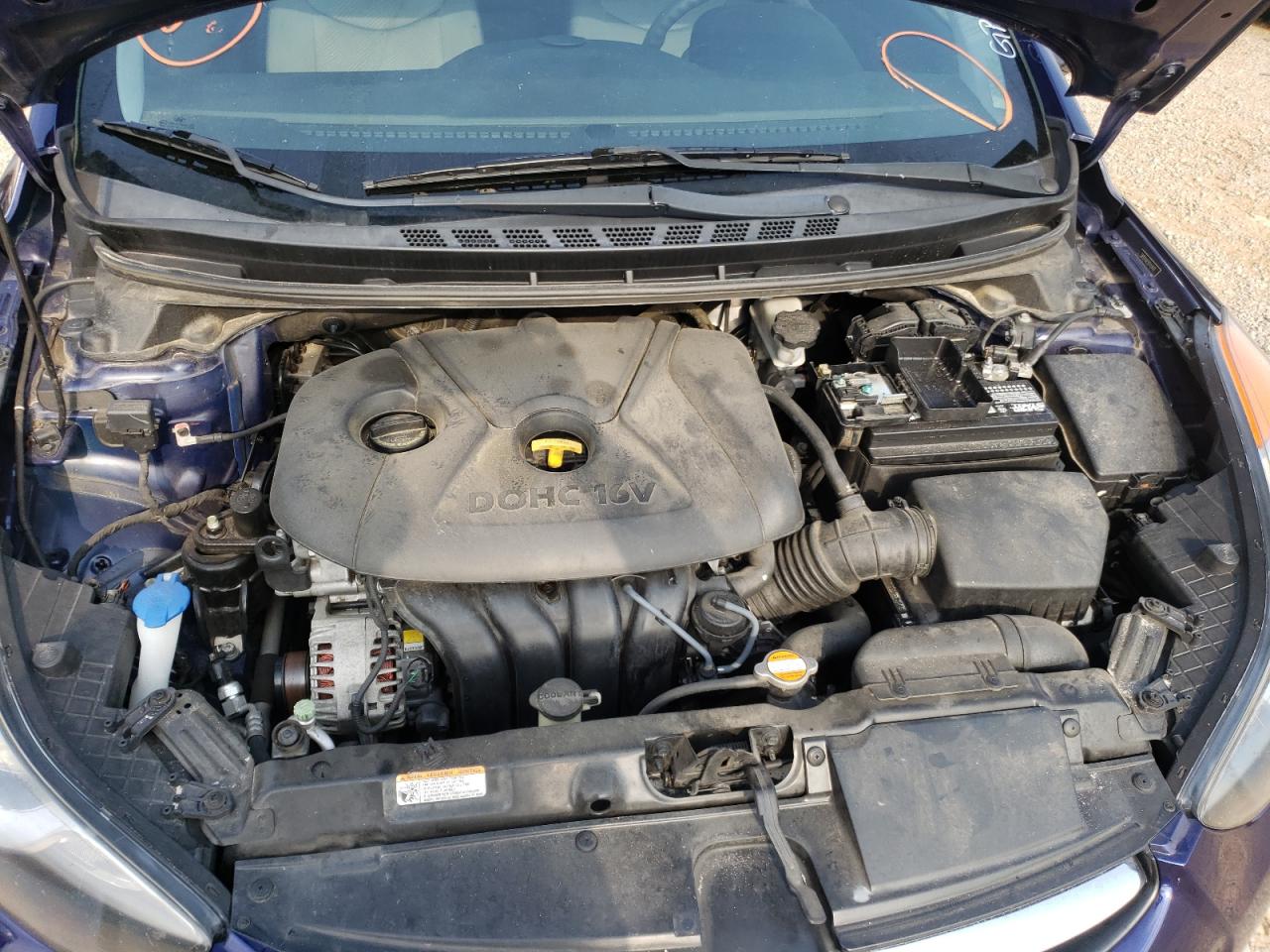 Photo 7 from auction – 2012 HYUNDAI ELANTRA GL with VIN 5NPDH4AE9CH104411