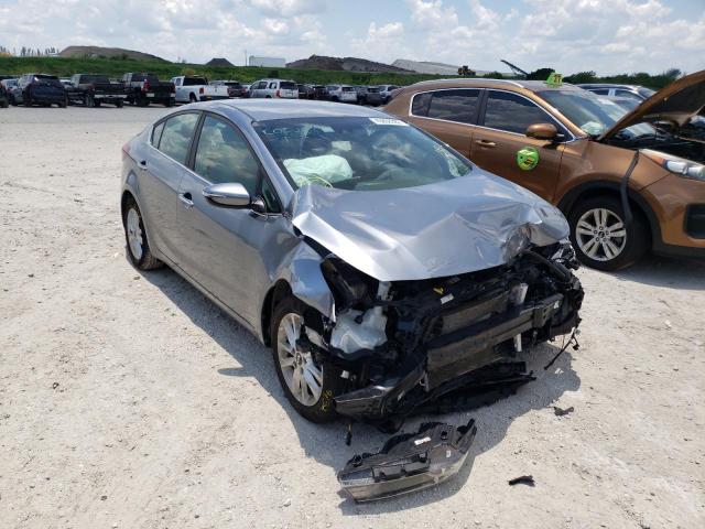 KIA FORTE LX 2017 with VIN 3KPFL4A79HE113971 - Photo from auction