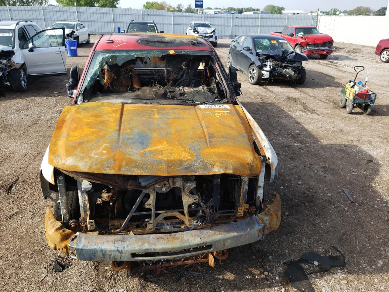 Photo 9 from auction – 2008 CHEVROLET SILVERADO with VIN 1GCHK24K88E186521