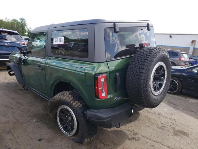 Photo 3 from auction – 2022 FORD BRONCO BAS with VIN 1FMDE5CH7NLA96499