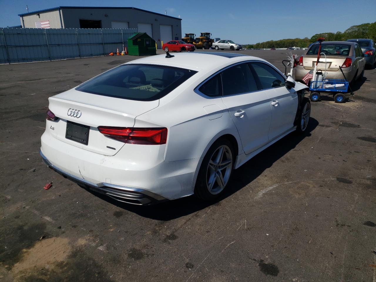 Photo 4 from auction – 2021 AUDI A5 PREMIUM with VIN WAUDACF54MA016900