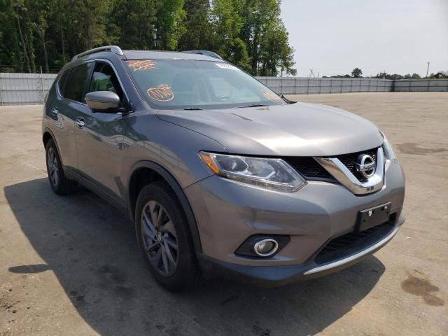 NISSAN ROGUE S 2016 with VIN 5N1AT2MV4GC773376 - Photo from auction