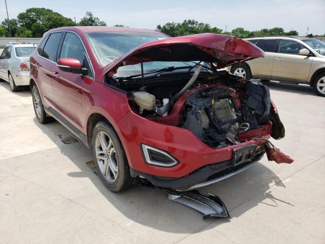 FORD EDGE TITAN 2016 with VIN 2FMPK3K93GBB22068 - Photo from auction