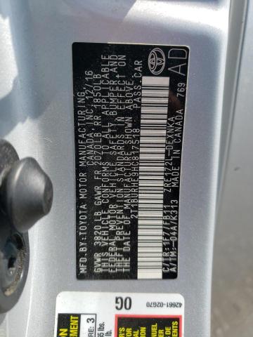 Photo 10 from auction – 2017 TOYOTA COROLLA L with VIN 2T1BURHE9HC817518