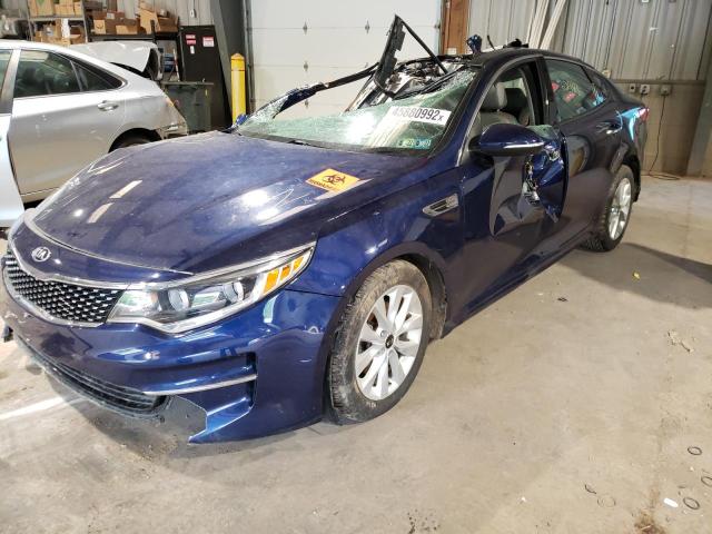 Photo 2 from auction – 2016 KIA OPTIMA EX with VIN 5XXGU4L37GG095651