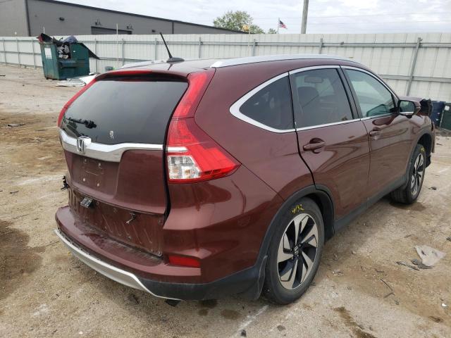 Photo 4 from auction – 2015 HONDA CR-V TOURI with VIN 5J6RM3H90FL018533