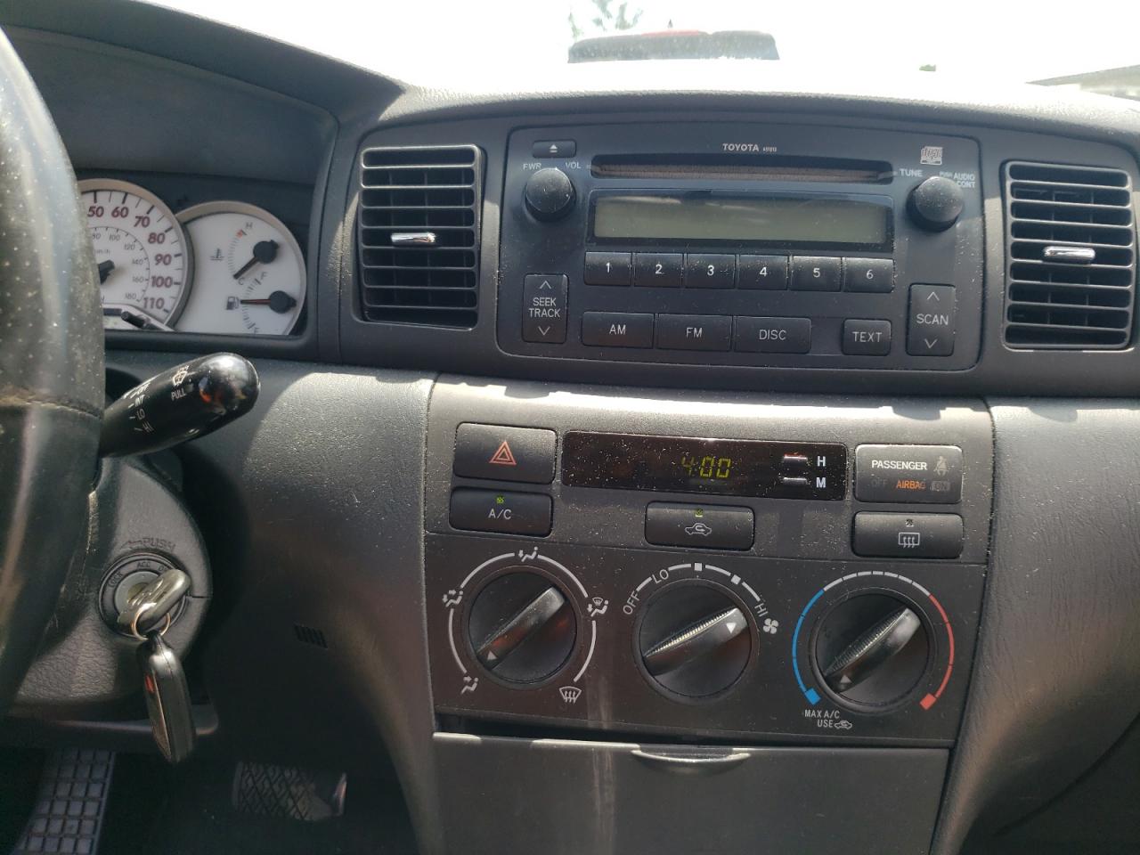 صورة رقم 9 من المزاد - 2008 TOYOTA COROLLA CE مع VIN 2T1BR32E88C930805