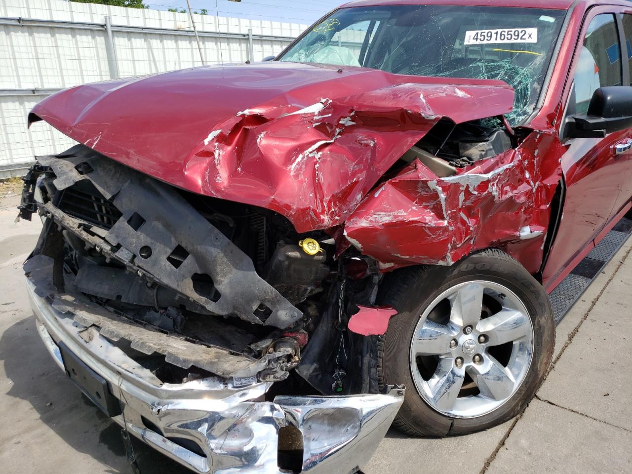 Photo 9 from auction – 2014 RAM 1500 SLT with VIN 1C6RR7TT7ES412091