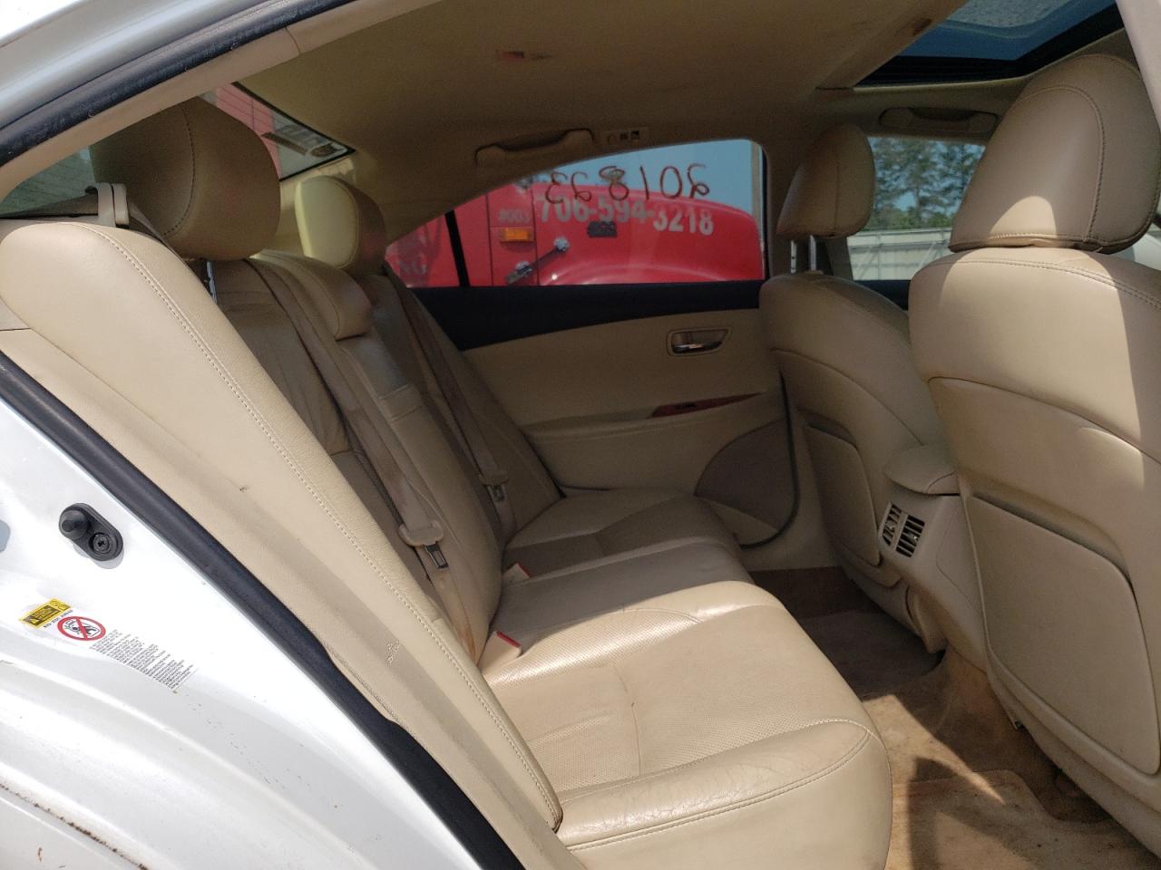 Photo 6 from auction – 2012 LEXUS ES 350 with VIN JTHBK1EG8C2497837