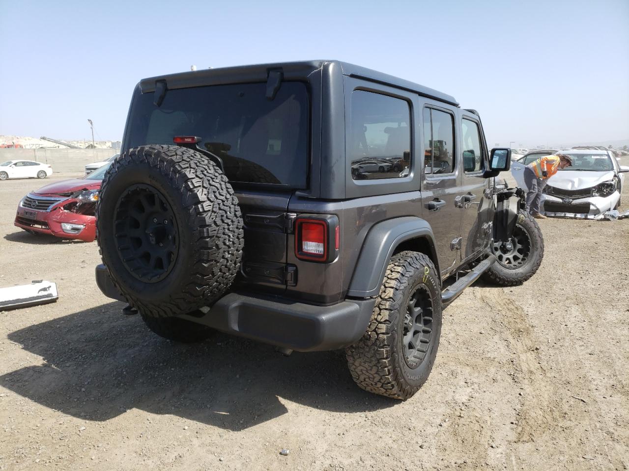 Photo 4 from auction – 2018 JEEP WRANGLER U with VIN 1C4HJXDNXJW183744
