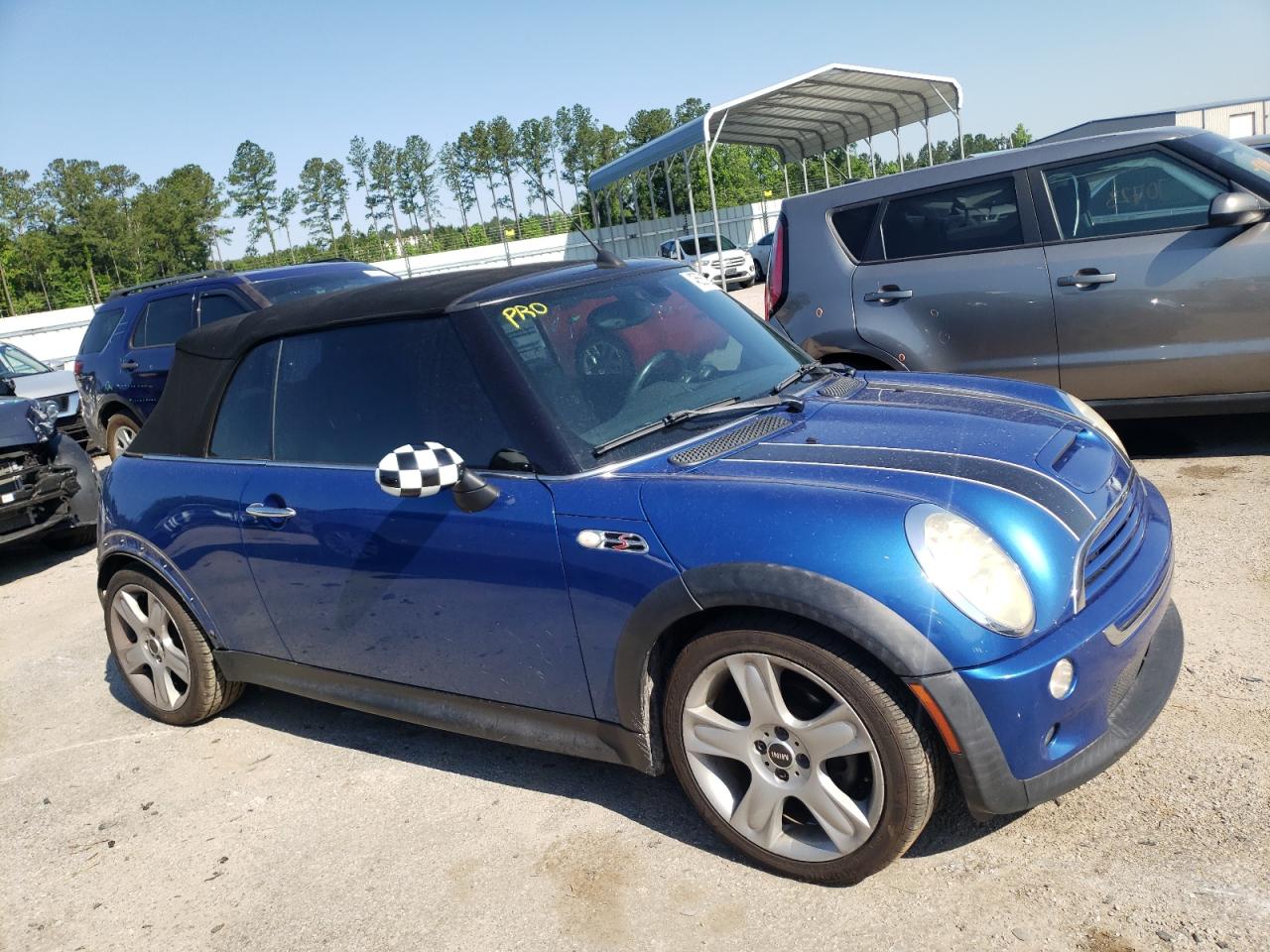 MINI COOPER S 2006 with VIN WMWRH33516TF87583 - Photo from auction