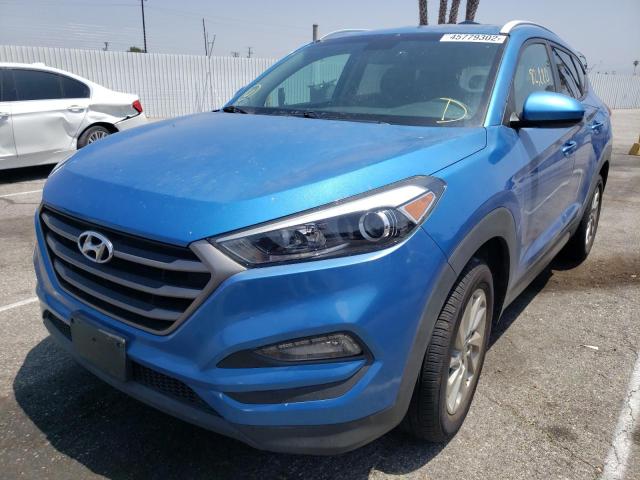 Photo 2 from auction – 2016 HYUNDAI TUCSON with VIN KM8J33A47GU118642