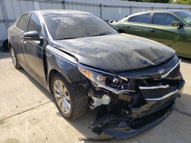 KIA OPTIMA EX 2016 with VIN 5XXGU4L37GG070278 - Photo from auction