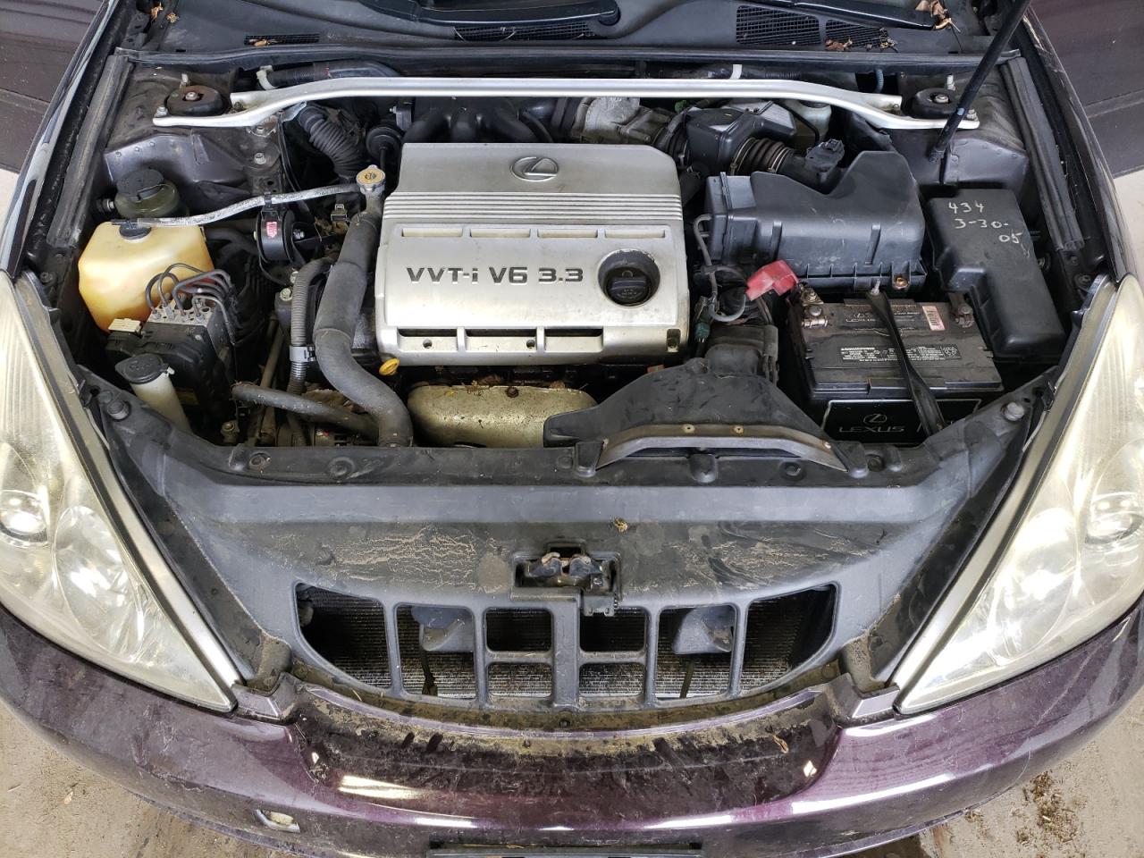 Photo 7 from auction – 2005 LEXUS ES 330 with VIN JTHBA30G655107292