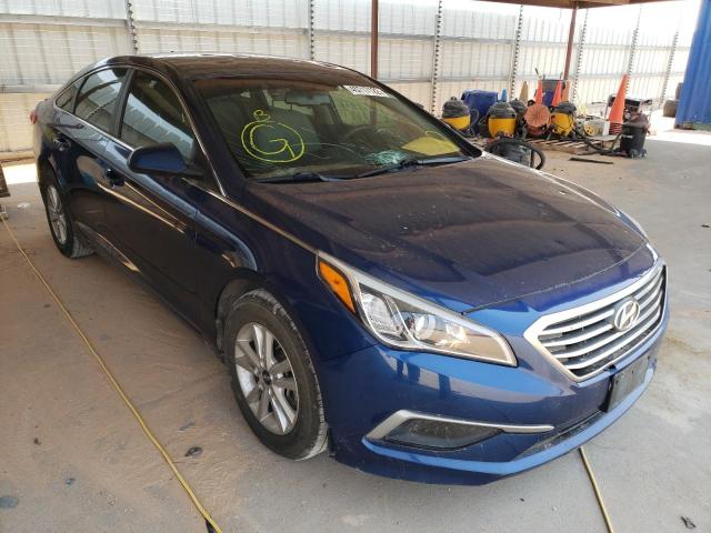 HYUNDAI SONATA SE 2016 with VIN 5NPE24AF2GH341939 - Photo from auction