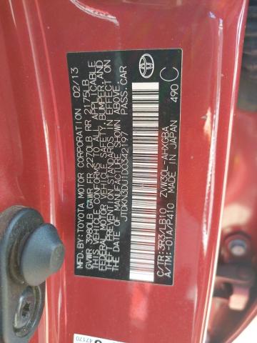 Photo 10 from auction – 2013 TOYOTA PRIUS with VIN JTDKN3DU1D0342197
