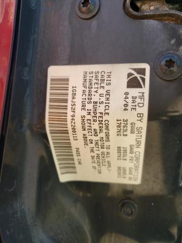Photo 10 from auction – 2004 SATURN ION LEVEL with VIN 1G8AJ52F94Z200113