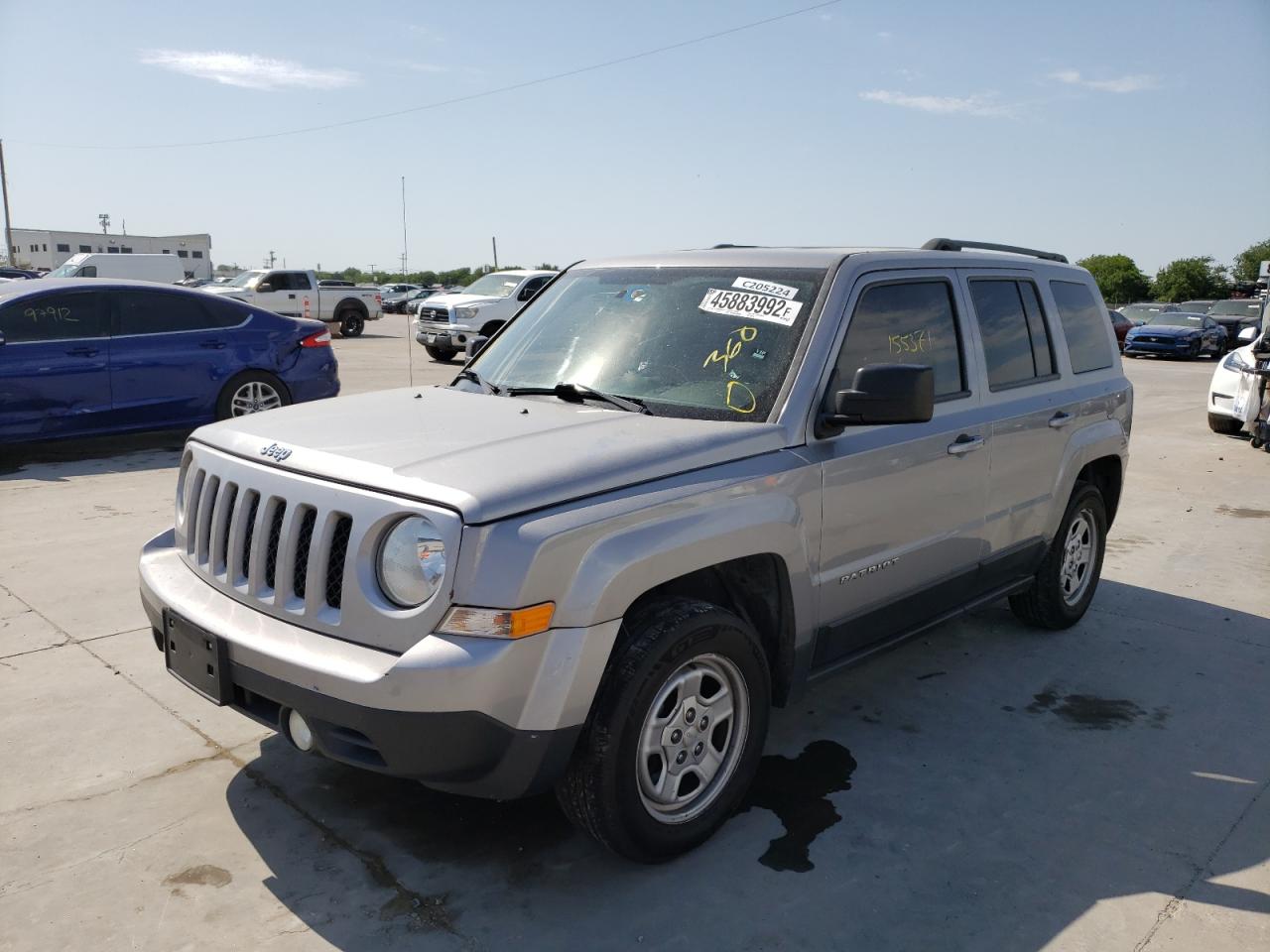 Photo 2 from auction – 2016 JEEP PATRIOT SP with VIN 1C4NJPBA7GD648472