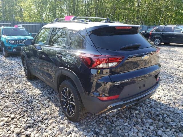 Photo 3 from auction – 2021 CHEVROLET TRAILBLAZE with VIN KL79MSSL6MB099591