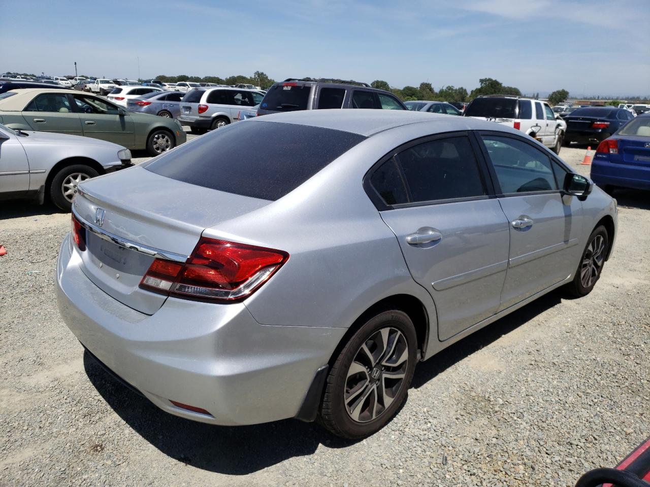 Photo 4 from auction – 2015 HONDA CIVIC EX with VIN 19XFB2F80FE298272