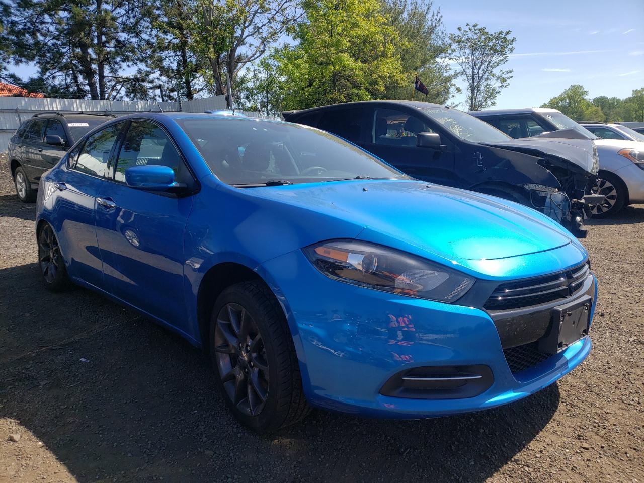 DODGE DART SE 2016 with VIN 1C3CDFAA6GD704027 - Photo from auction