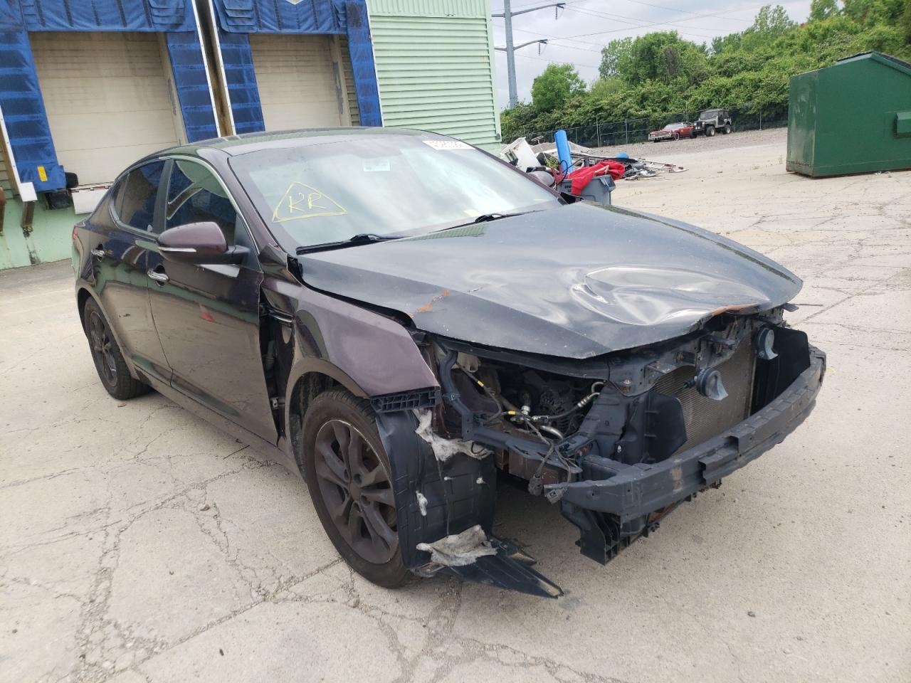 KIA OPTIMA EX 2013 с VIN 5XXGN4A71DG248684 - Фото с аукциона