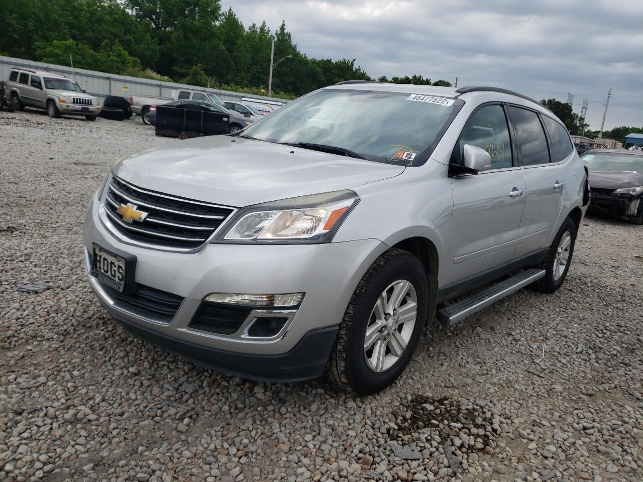 Photo 2 from auction – 2014 CHEVROLET TRAVERSE L with VIN 1GNKRHKD3EJ110403