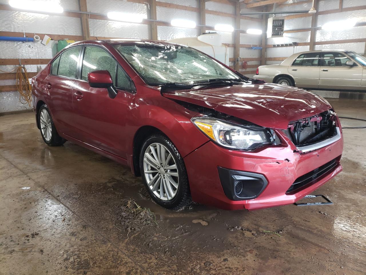 SUBARU IMPREZA PR 2014 with VIN JF1GJAD68EH007342 - Photo from auction