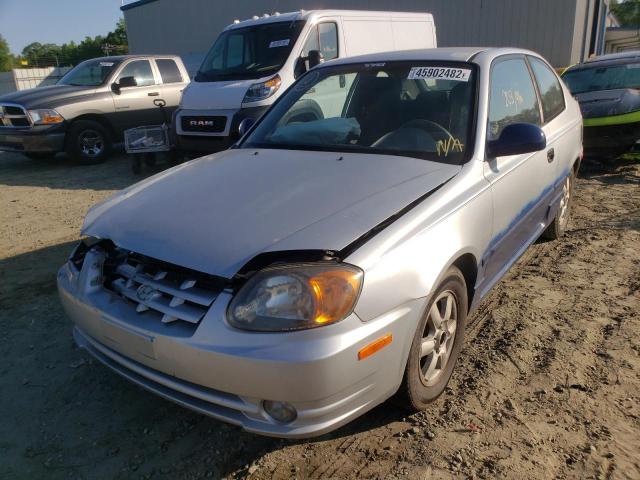 Photo 2 from auction – 2004 HYUNDAI ACCENT with VIN KMHCG35C34U280200