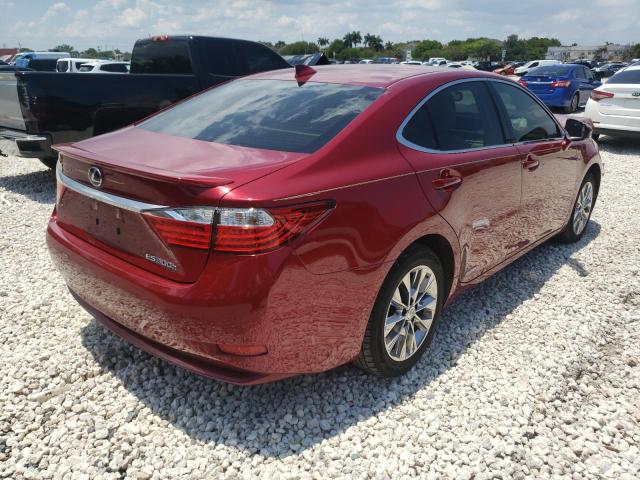 Photo 4 from auction – 2015 LEXUS ES 300H with VIN JTHBW1GG9F2077431