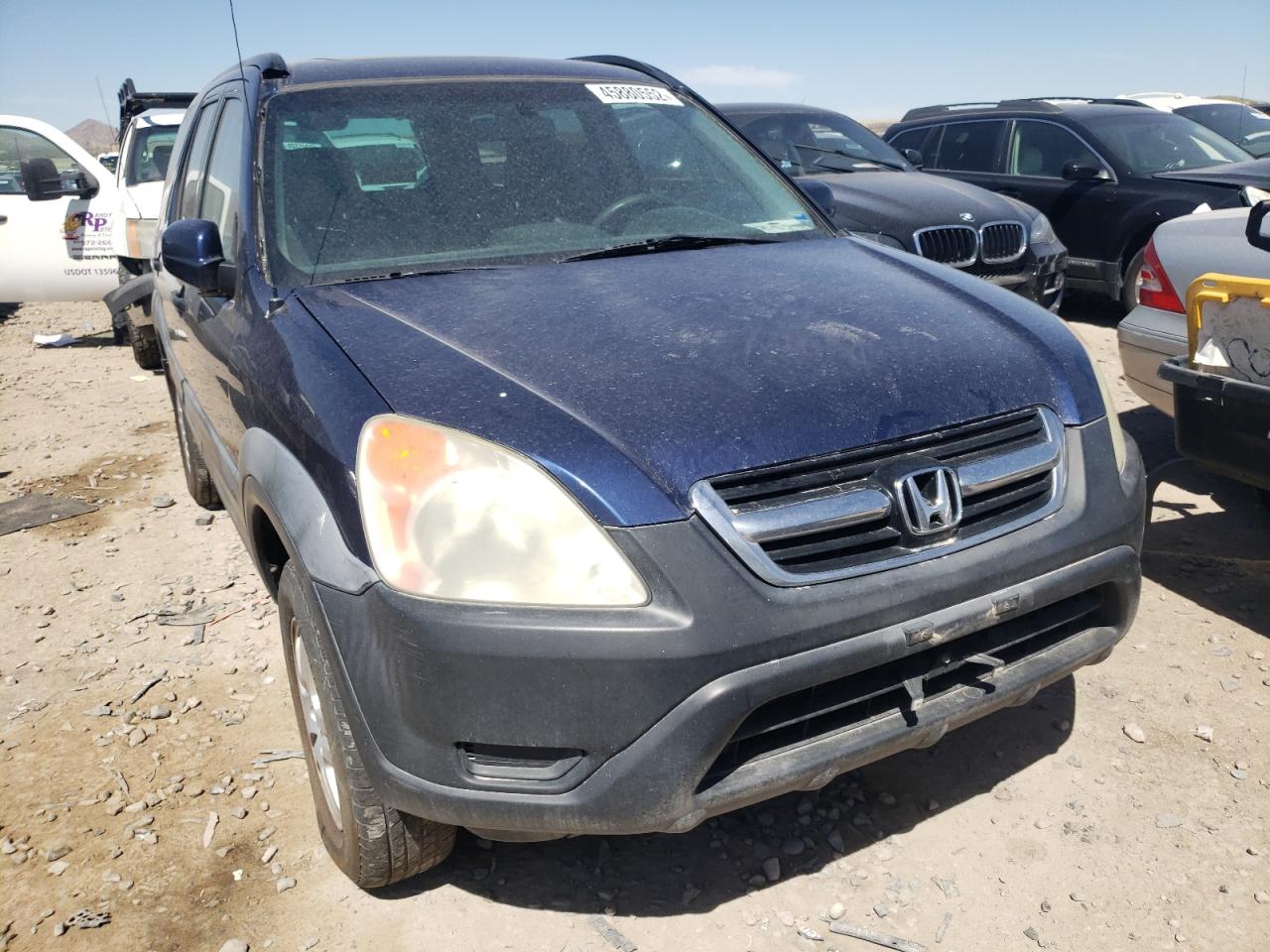 HONDA CR-V EX 2003 with VIN SHSRD78823U101795 - Photo from auction