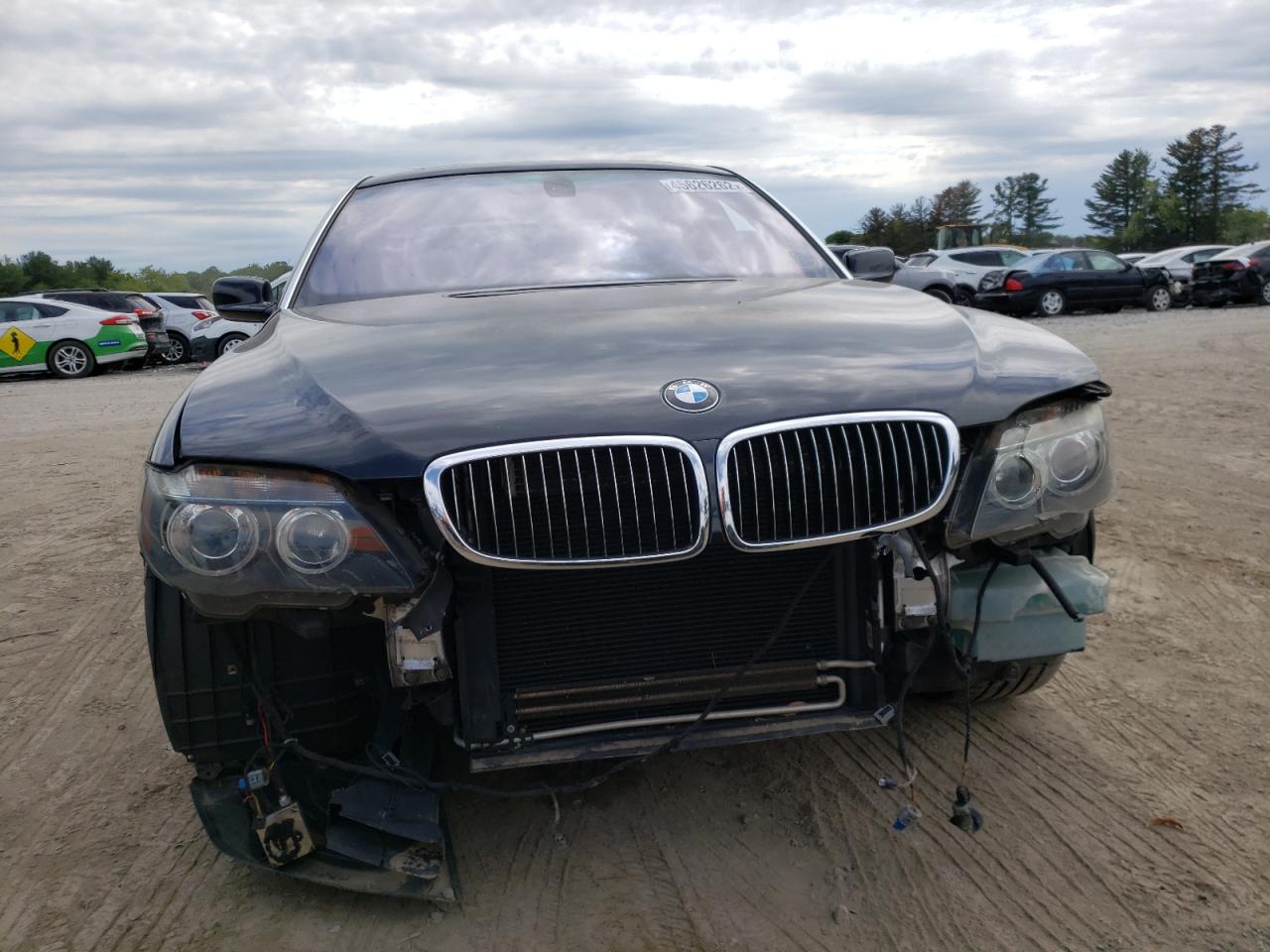 Photo 9 from auction – 2007 BMW 750 with VIN WBAHN83597DT72088